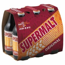 Supermalt Original 330ml x 24 Bottles| Non-Alcoholic Malt Drink