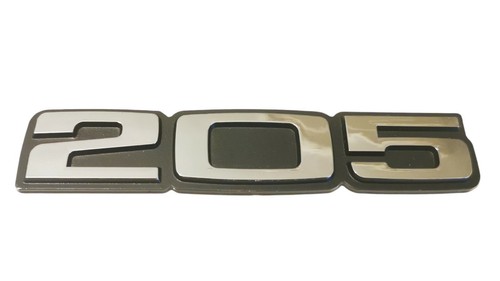 Peugeot chrome 205 - chrome,