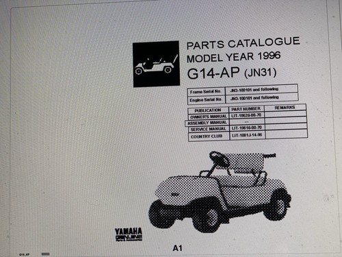 Yamaha golf car - yamaha,