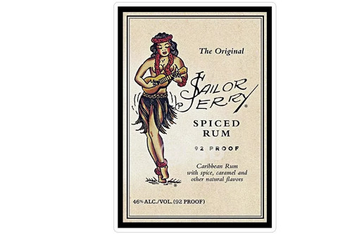 Sailor jerry rum - sailor, look