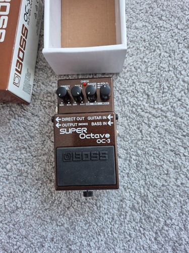 Boss super octave guitar - oc-3,
