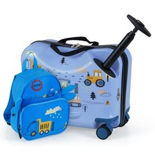 2 Pieces Kids Luggage Set with