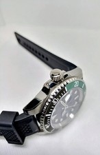 40mm Sapphire Crystal Sub Stainless FKM 100m Ceramic Sprite Bezel Diver 