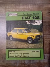 Autodata Fiat 128 Car Repair