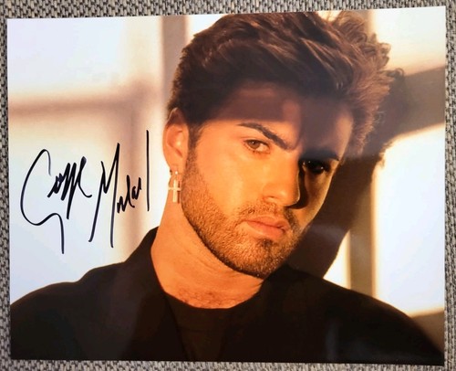 George michael signed - george,