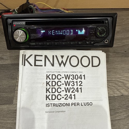 Kenwood kdc 241 car stereo - kenwood, kdc-241