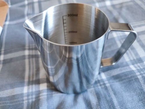 Stainless steel milk jug - milk,