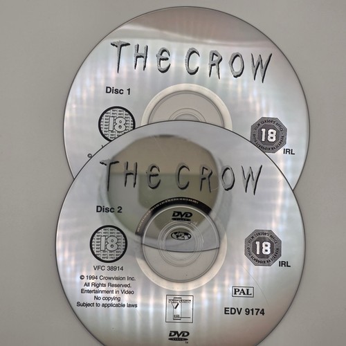 The crow dvd 1994 - 2-disc, set