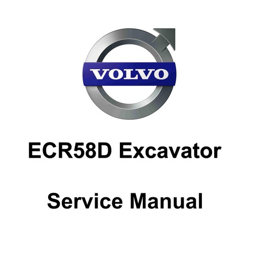 Volvo ecr58d excavator wiring - excavator,
