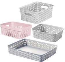 Curver Nestable Rattan Plastic