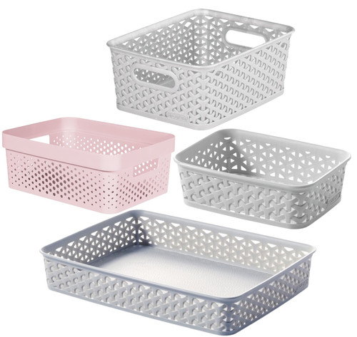 Curver nestable rattan plastic - nestable,
