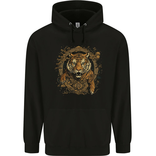 Ferocious tiger with a - with,