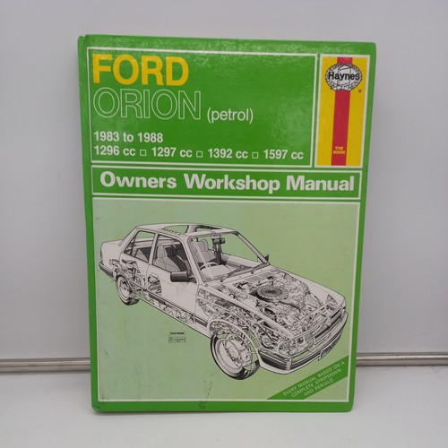 Haynes ford orion - ford, (petrol)