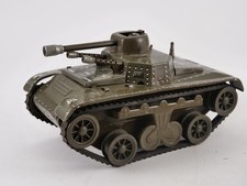 Joustra No. 10 Chad Tank Lithographed Tin Vintage 20 Cm