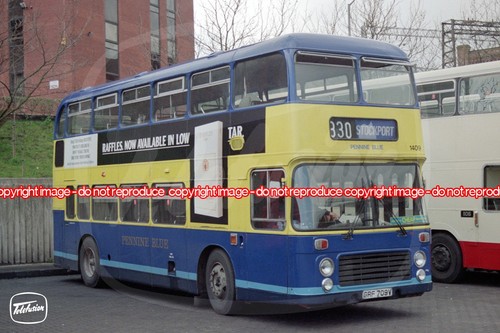 Bus photo pennine blue - bus,
