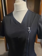 SPA Beauty & Hair Salon Hairdressing Beautician Nail Massage Therapist Tunic ZiP