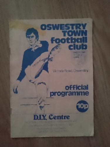 Oswestry town matlock - v,