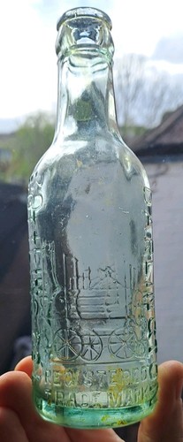 Stephensons rocket glass - stephensons,