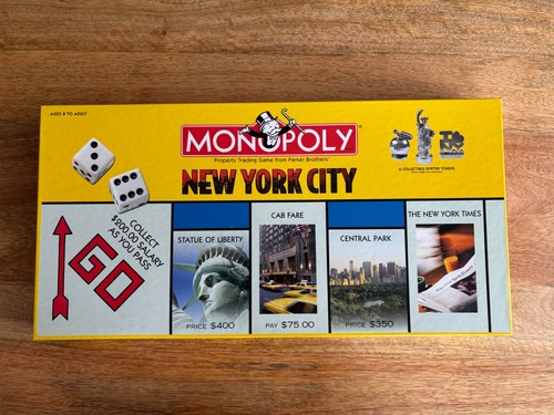 Vintage monopoly new york city - monopoly,