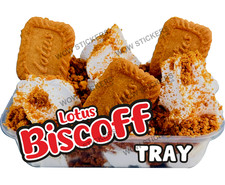 ice cream van sticker Biscoff