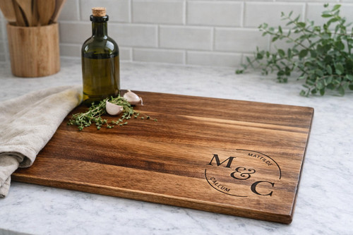 Personalised acacia wooden - personalised,
