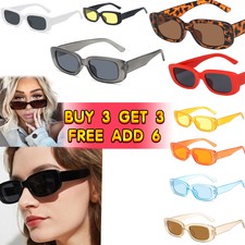 WOMEN Retro Small Square Frame Sunglasses Tide Fashion Street UV Protection /uk