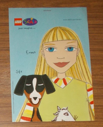 Rare advertising lego - lego, scala