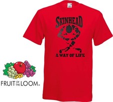 Skinhead A WAY OF LIFE SCOOTER - Mens T-SHIRT  Oi SKA MoD cotton T SHIRT