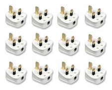 12 x 13 AMP UK 3 PIN FUSED