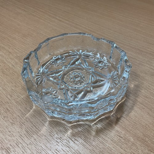 Vtg crystal glass anchor - crystal,