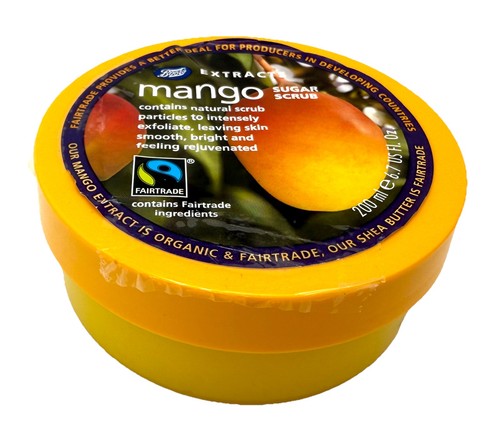 Boots extracts mango sugar - boots,
