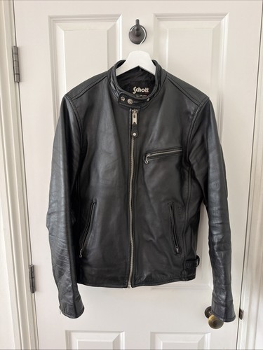 Schott men leather jacket - schott,