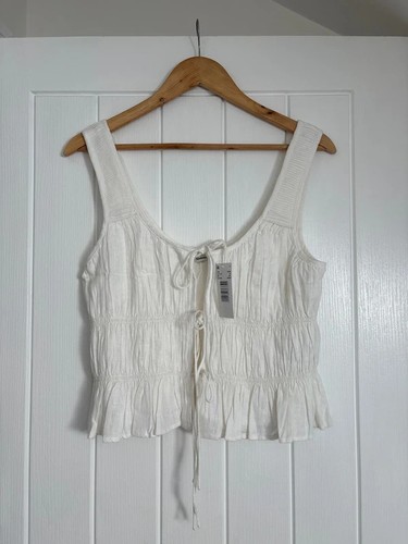 Bnwt abercrombie fitch white - abercrombie,