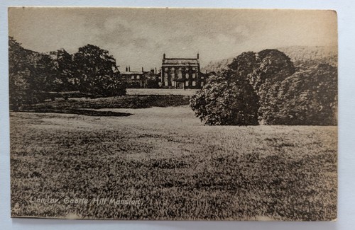 Llanilar castle hill - hill, mansion