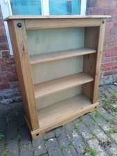 Pine Freestanding Shelf Unit / Bookcase