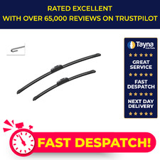 2x Wiper Blades (Pair) Flat Aero type AR604S 3397007047 Bosch Aerotwin Retrofit