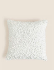 Marks and Spencer Pure Boucle Cushion - NEW!