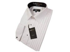 SLIMMER WHITE Pleats & Stud