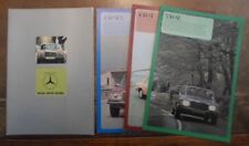 MERCEDES BENZ 350 450 SE SEL orig 1977 UK Mkt Sales Brochure + Specs - S Class