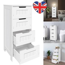 White PVC Bathroom Cabinet