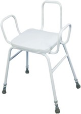 Aidapt Malling Perching Stool With Arms and Backrest -Height Adjustable VG835