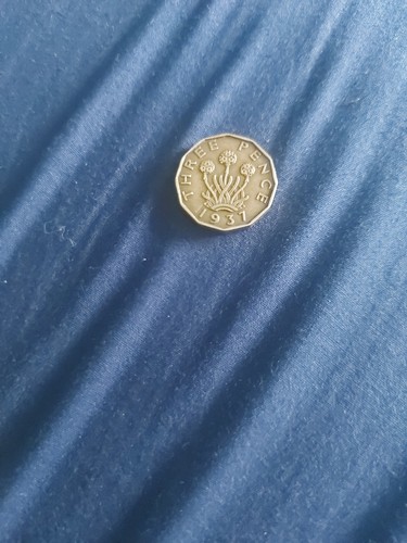 1937 three pence - uk,