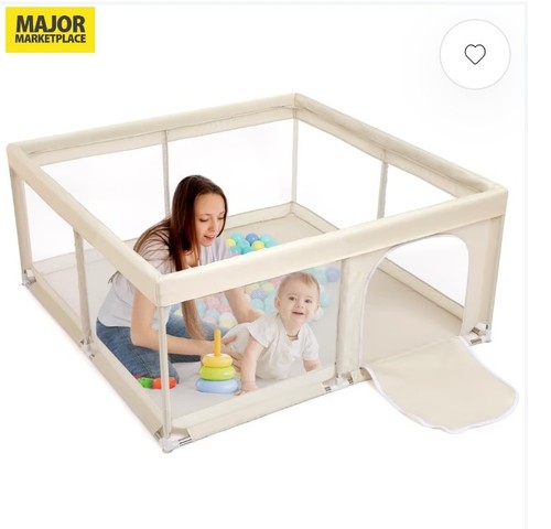 Baby playpen extra - extra, large