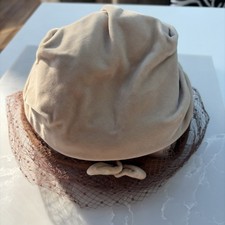 Vintage 60s Hat Velvet