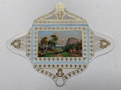 Pretty victorian card with - victorian,