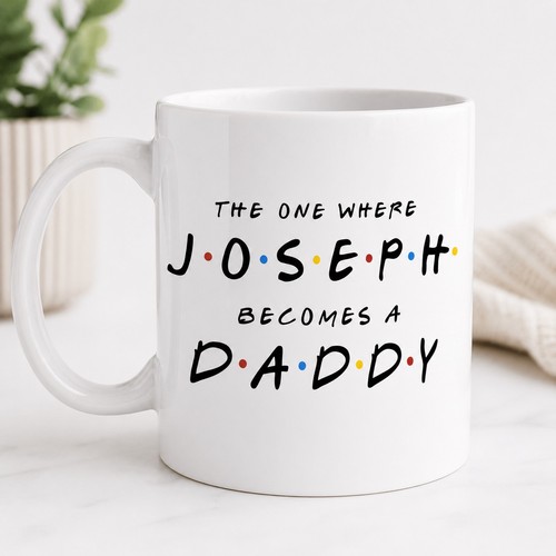 Friends inspired daddy mug - ,