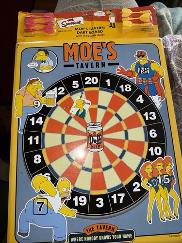 The simpsons moe tavern dart - simpsons,