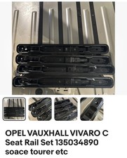 Vivaro C Rear Seat Rails. Brackets. Genuine Vauxhall
