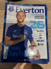 Everton Home Programmes