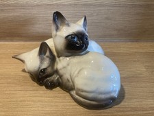 Beswick Siamese Kittens  Cat model 
